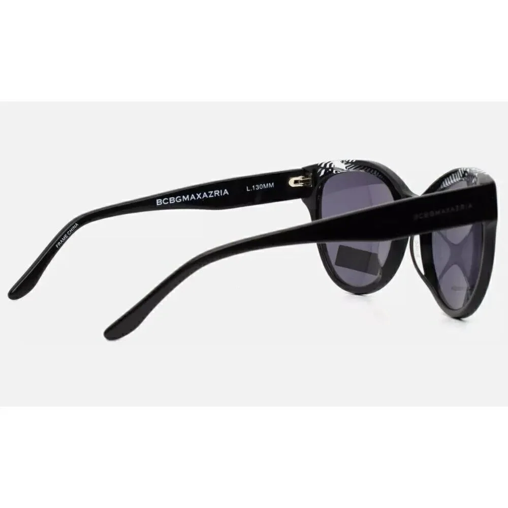 BCBGMAXAZRIA New Embrace Black Combo Womens Cat Eye Sunglasses